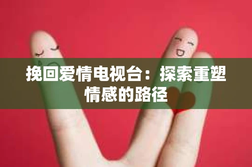 挽回爱情电视台：探索重塑情感的路径