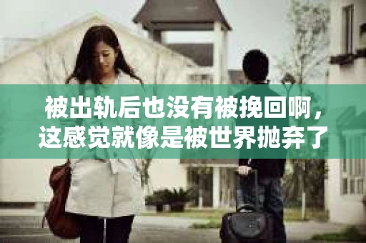 被出轨后也没有被挽回啊，这感觉就像是被世界抛弃了一样。我曾经也经历过这样的事情，那种心如刀割的痛，至今仍记忆犹新。今天，我想和大家聊聊这个话题，希望能给那些正在经历或者曾经经历过类似痛苦的人一些安慰和帮助。
