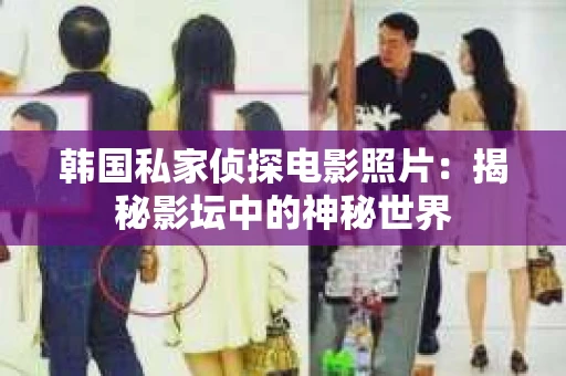韩国私家侦探电影照片：揭秘影坛中的神秘世界