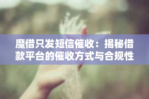 魔借只发短信催收：揭秘借款平台的催收方式与合规性