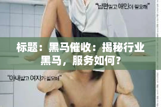 标题：黑马催收：揭秘行业黑马，服务如何？