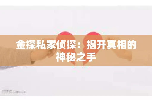 金探私家侦探：揭开真相的神秘之手