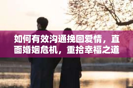 如何有效沟通挽回爱情,直面婚姻危机,重拾幸福之道 如何有效沟通挽回爱情,直面婚姻危机,重拾幸福之道