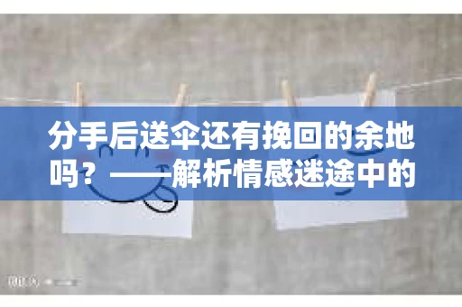 分手后送伞还有挽回的余地吗?——解析情感迷途中的决策 分手后送伞还有挽回的余地吗?——解析情感迷途中的决策