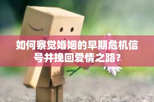 如何察觉婚姻的早期危机信号并挽回爱情之路？